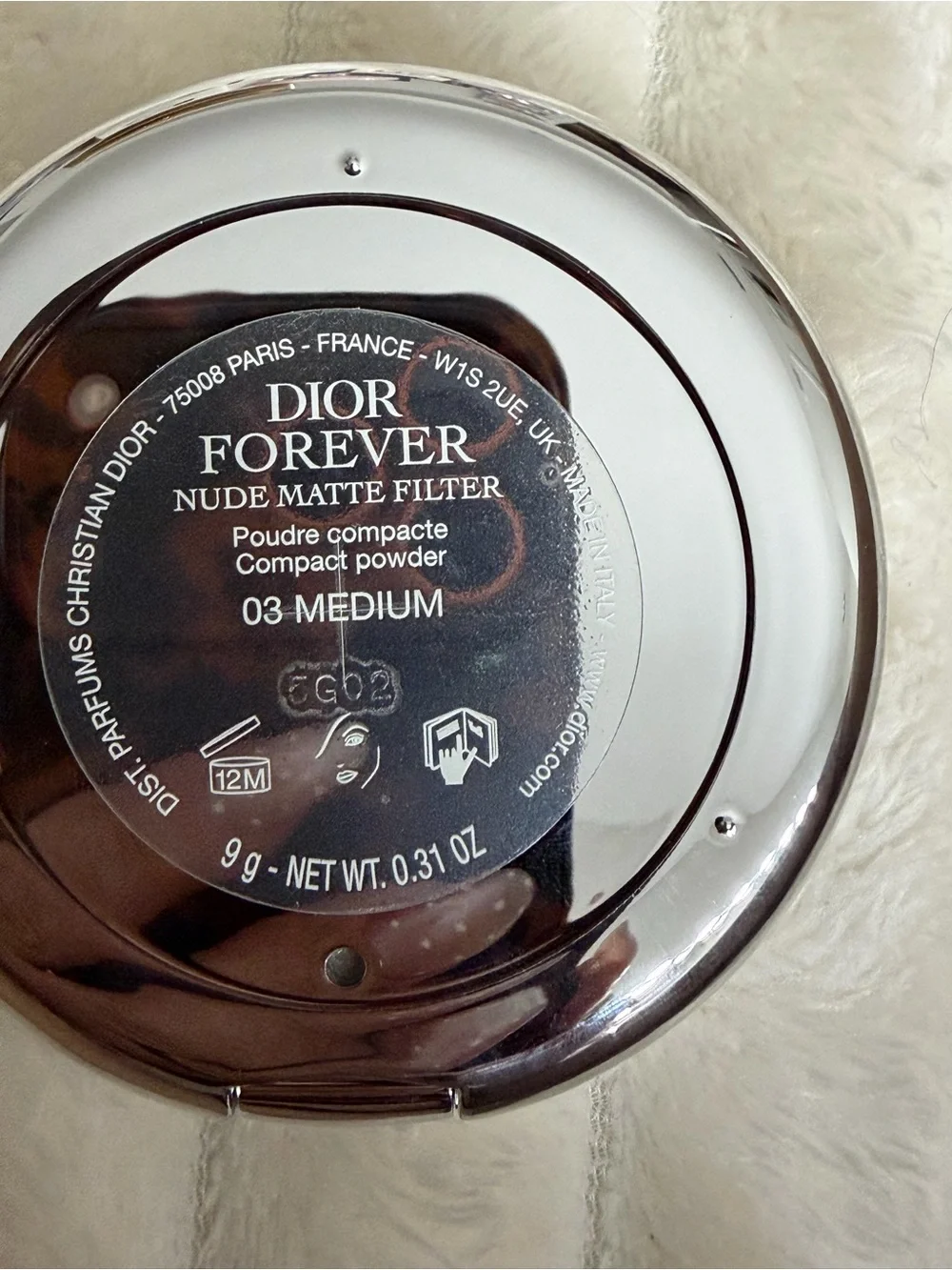 Dior setting powder